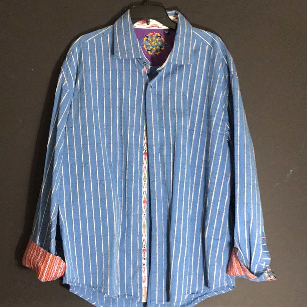 Men’s Robert Graham dress shirt